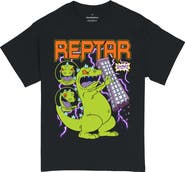 Ripple Junction Rugrats Reptar Lightning Metal Graphic T-Shirt