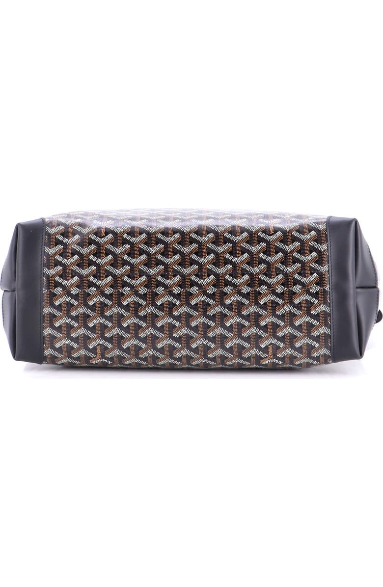 Pre-Owned Goyard Bellechasse Bag Coated Canvas PM, Alternate, color, Black