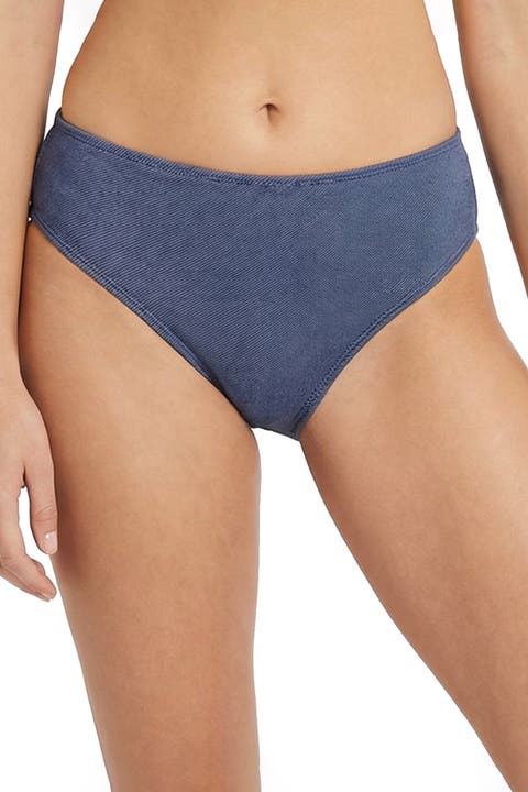Classic Midrise Bikini Bottom with Full Coverage