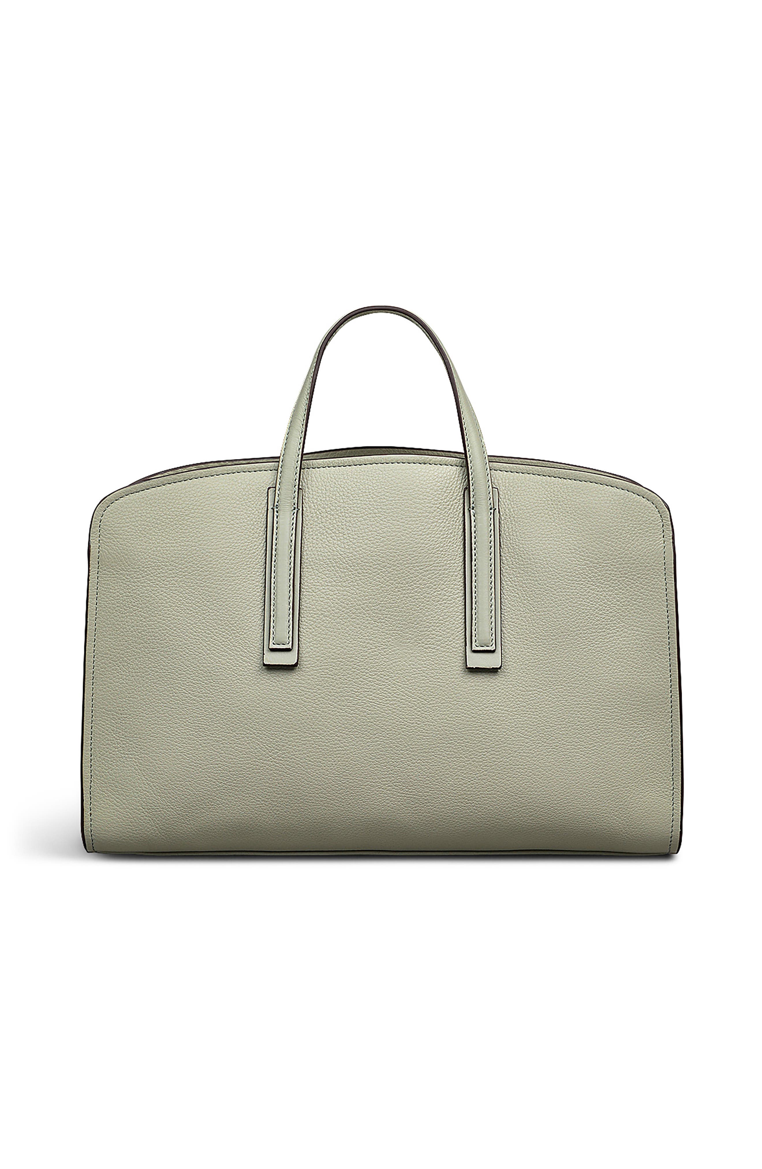 Radley Arragon Row Medium Zip Around Satchel Bag, Alternate, color, Drizzle