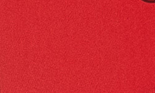 Alexia Admor Sabrina Faux Fur Notch Collar Blazer In Red