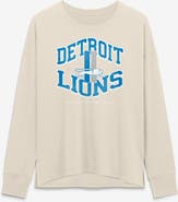 FANATICS Women's Fanatics Cream Detroit Lions Heritage Legacy Long Sleeve T-Shirt
