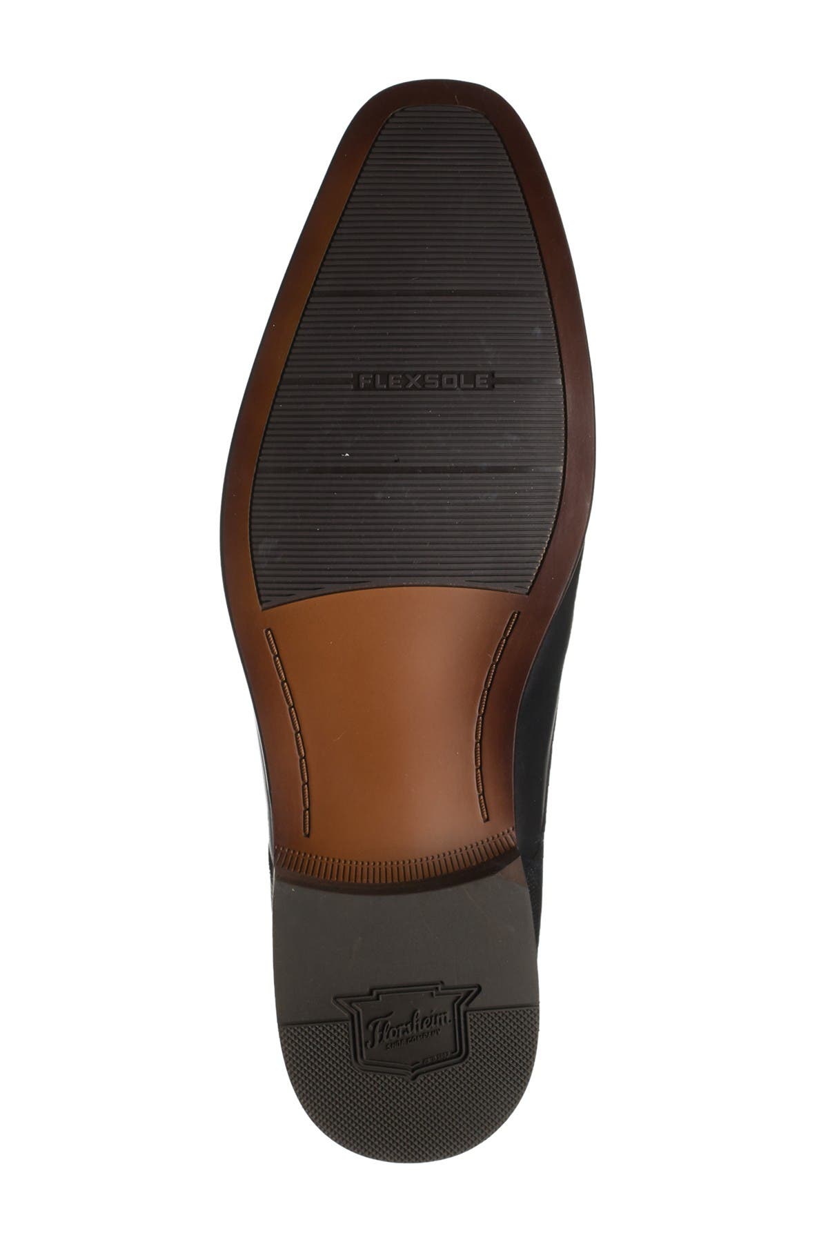 Florsheim Scottsdale Cap Toe Leather Derby - Wide Width Available, Alternate, color, Black