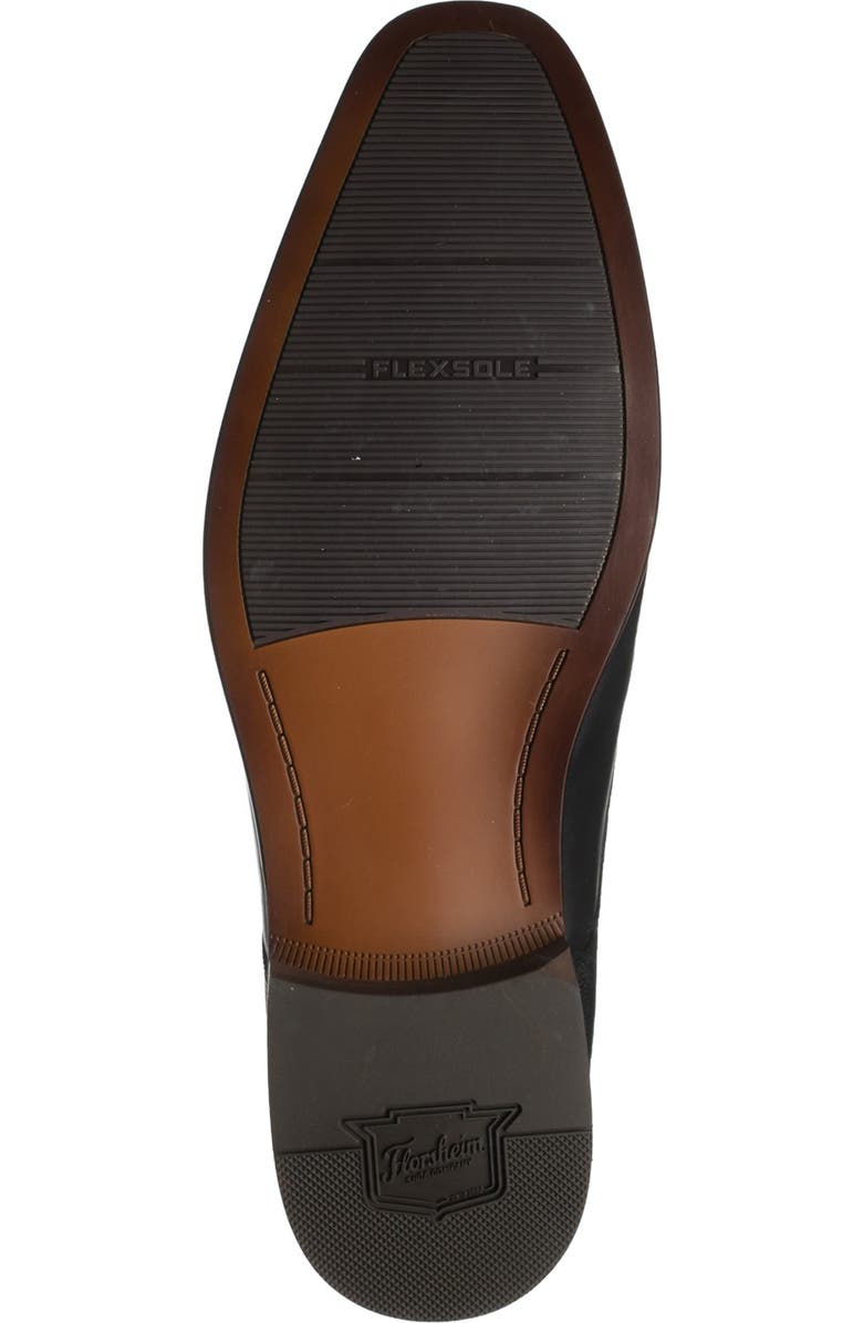 Florsheim Scottsdale Cap Toe Leather Derby - Wide Width Available, Alternate, color, Black