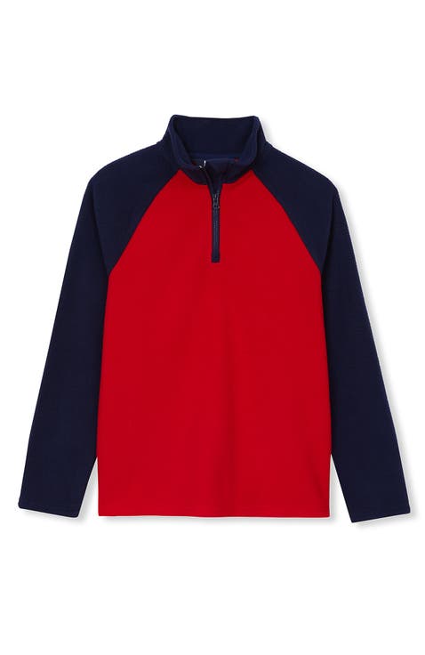 Kids Anyweather Fleece Quarter Zip Pullover