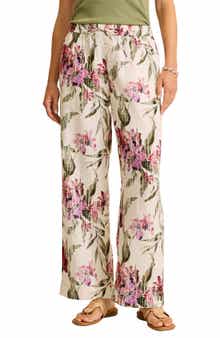Tommy Bahama Orchid Isle Easy Linen Wide Leg Pants