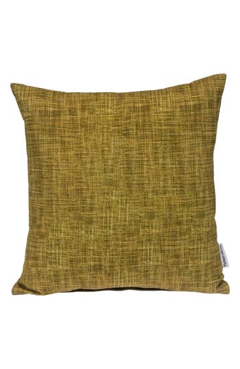 Parkland Collection Textured Cotton Pillow In Green