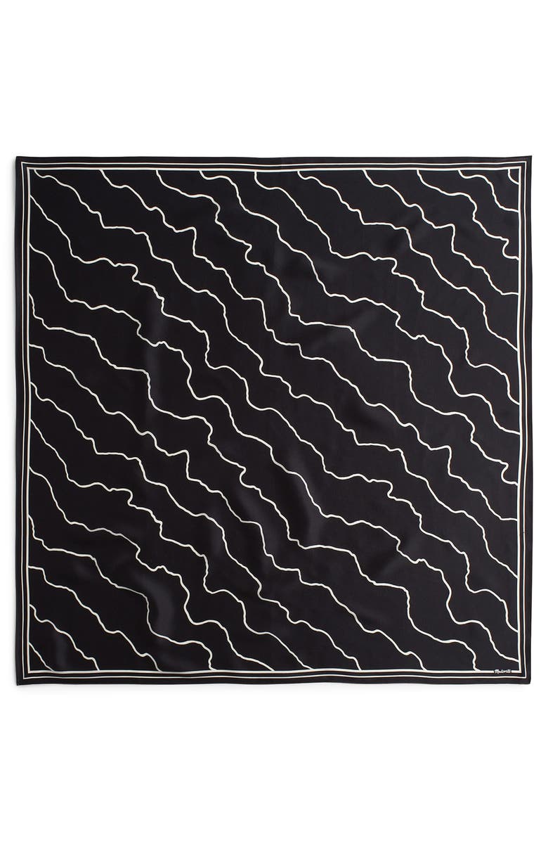 Madewell Oversized Silk Bandana, Alternate, color, 
