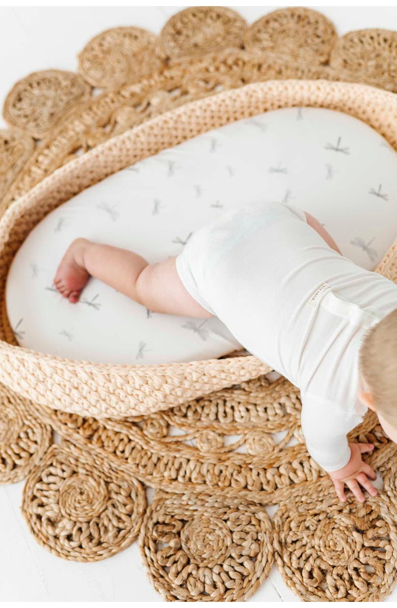 Ely's & Co. Modal Bodysuit - Crew Neck, Alternate, color, White