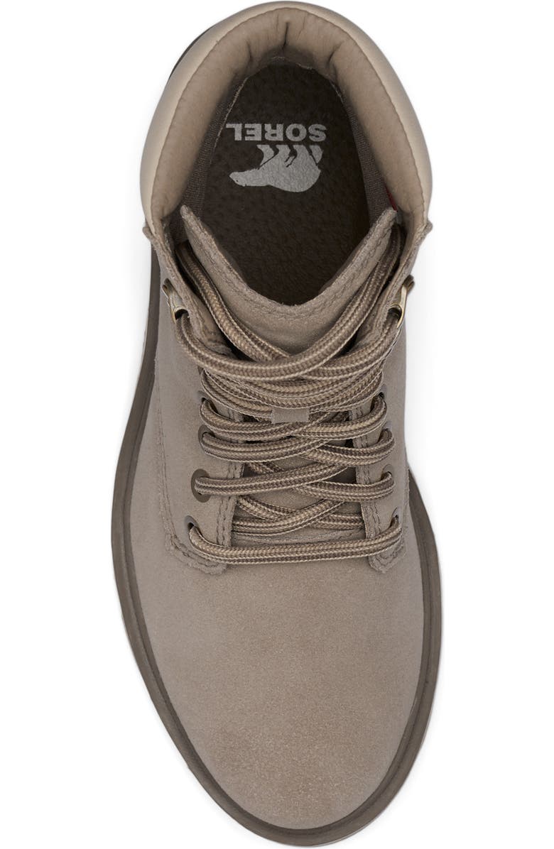 SOREL Lennox Waterproof Lace-Up Boot, Alternate, color, Omega Taupe/ Gum 2