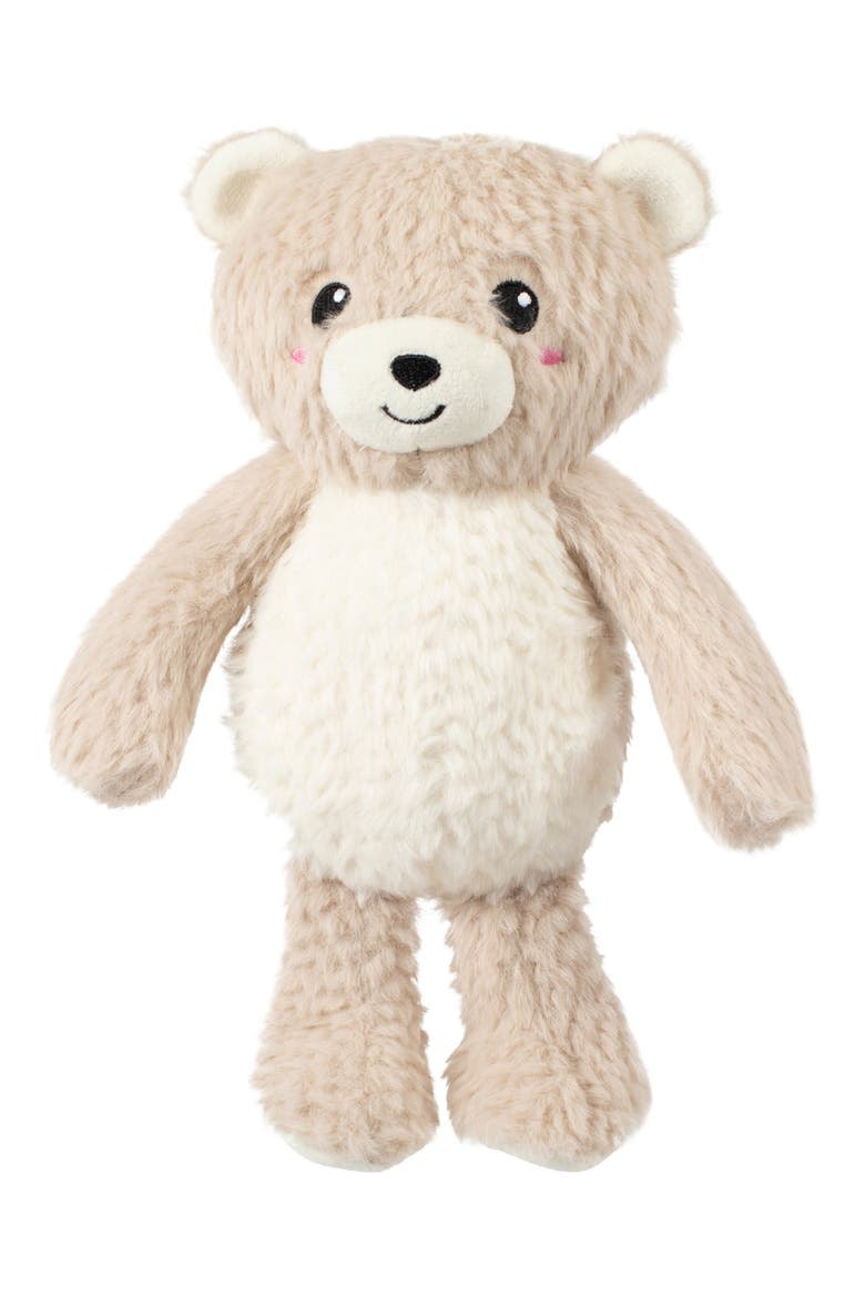 Ready Teddy Go Plush Dog Toy, Main, color, BEIGE MULTI