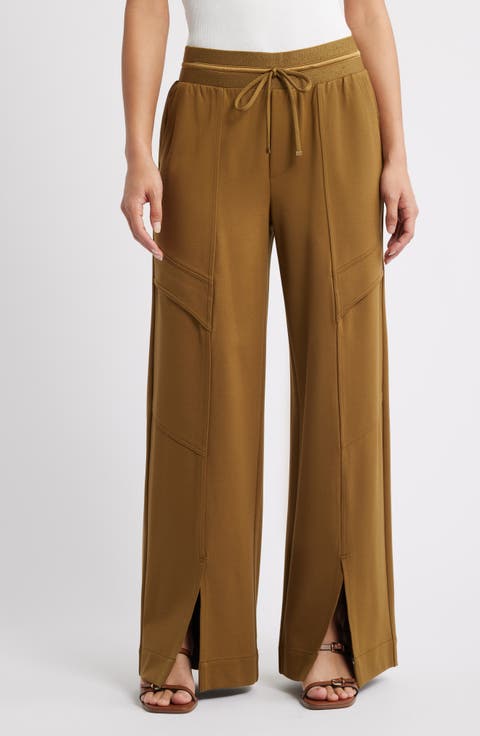 Glider Skyrise Wide Leg Drawstring Pants