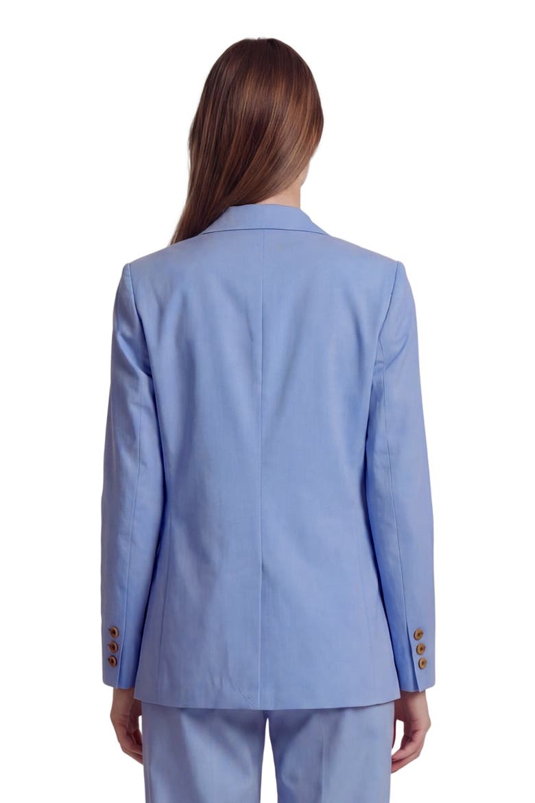Womens Tailored Blazer, Alternate, color, BLUE