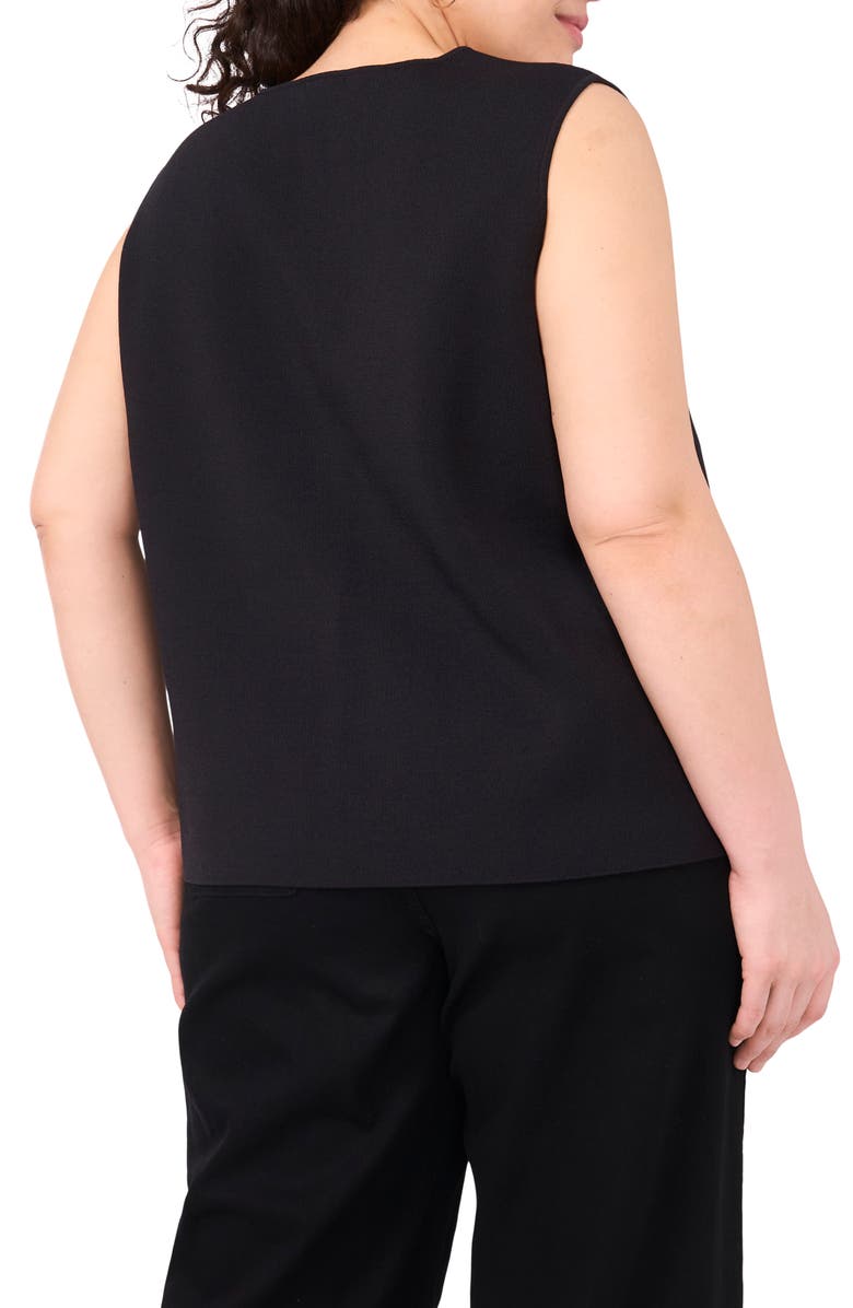 Vince Camuto Button Sleeveless Sweater, Alternate, color, 