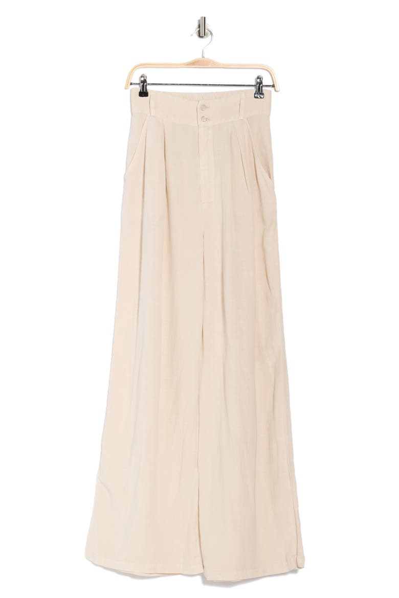 Hope Front Pleat Wide Leg Trouser, Alternate, color, SEASALT PIGMENT