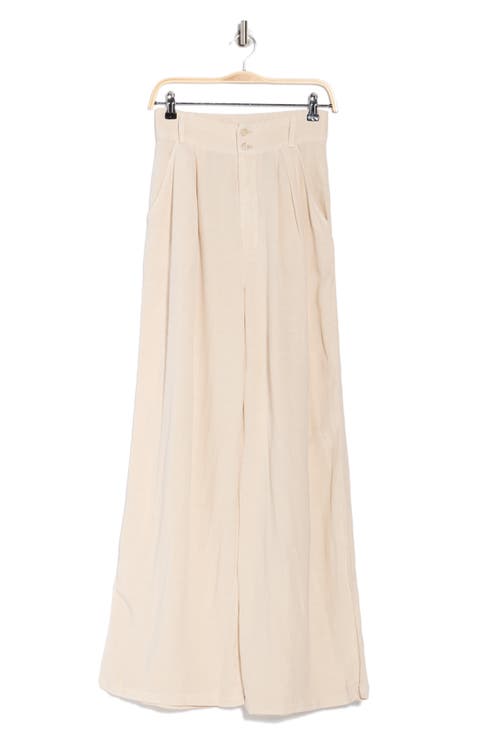 Hope Front Pleat Wide Leg Trouser