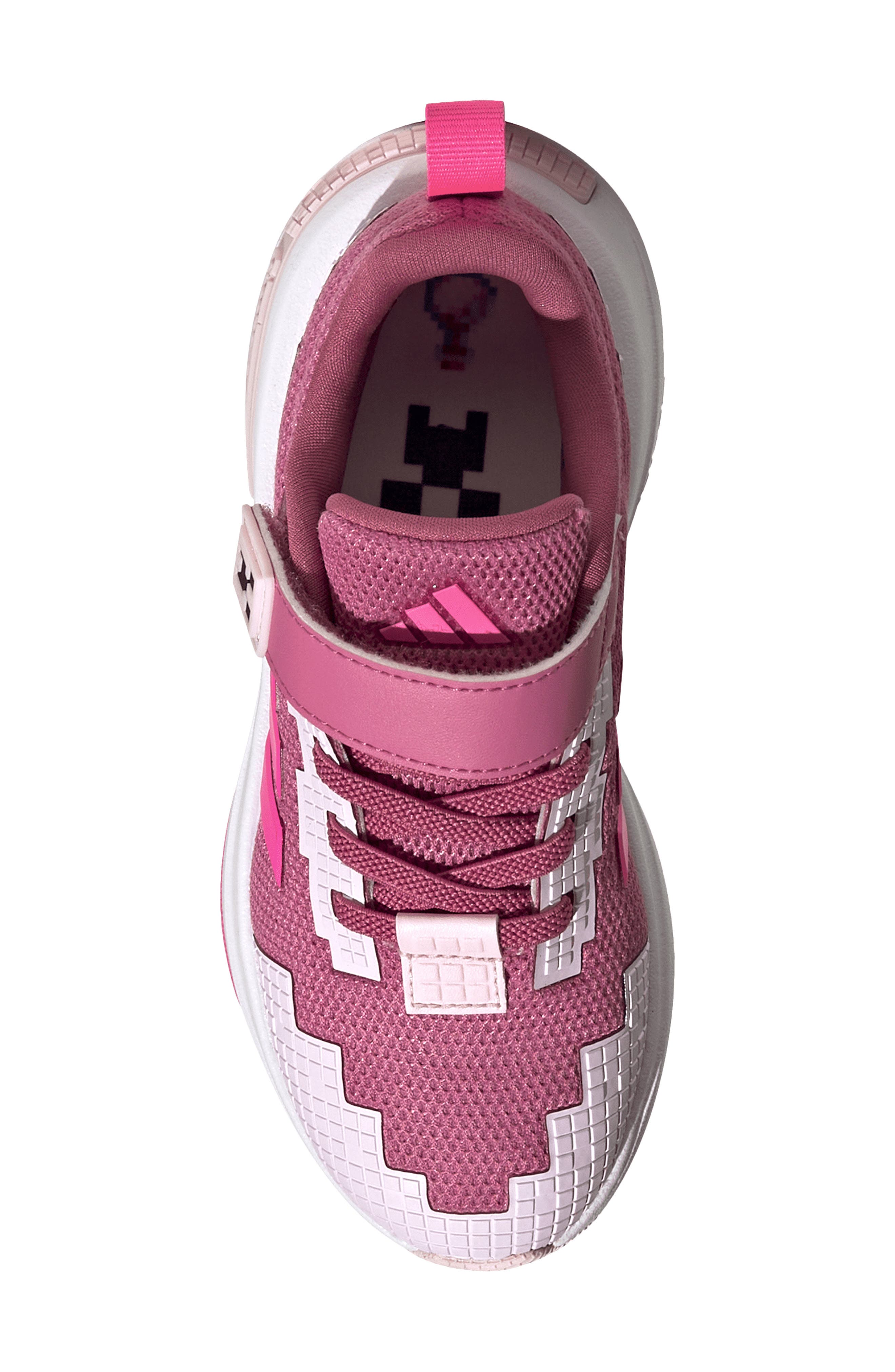 Kids' x Minecraft 'Pro' Sneaker, Alternate, color, MAGENTA/ PINK/ CLEAR PINK