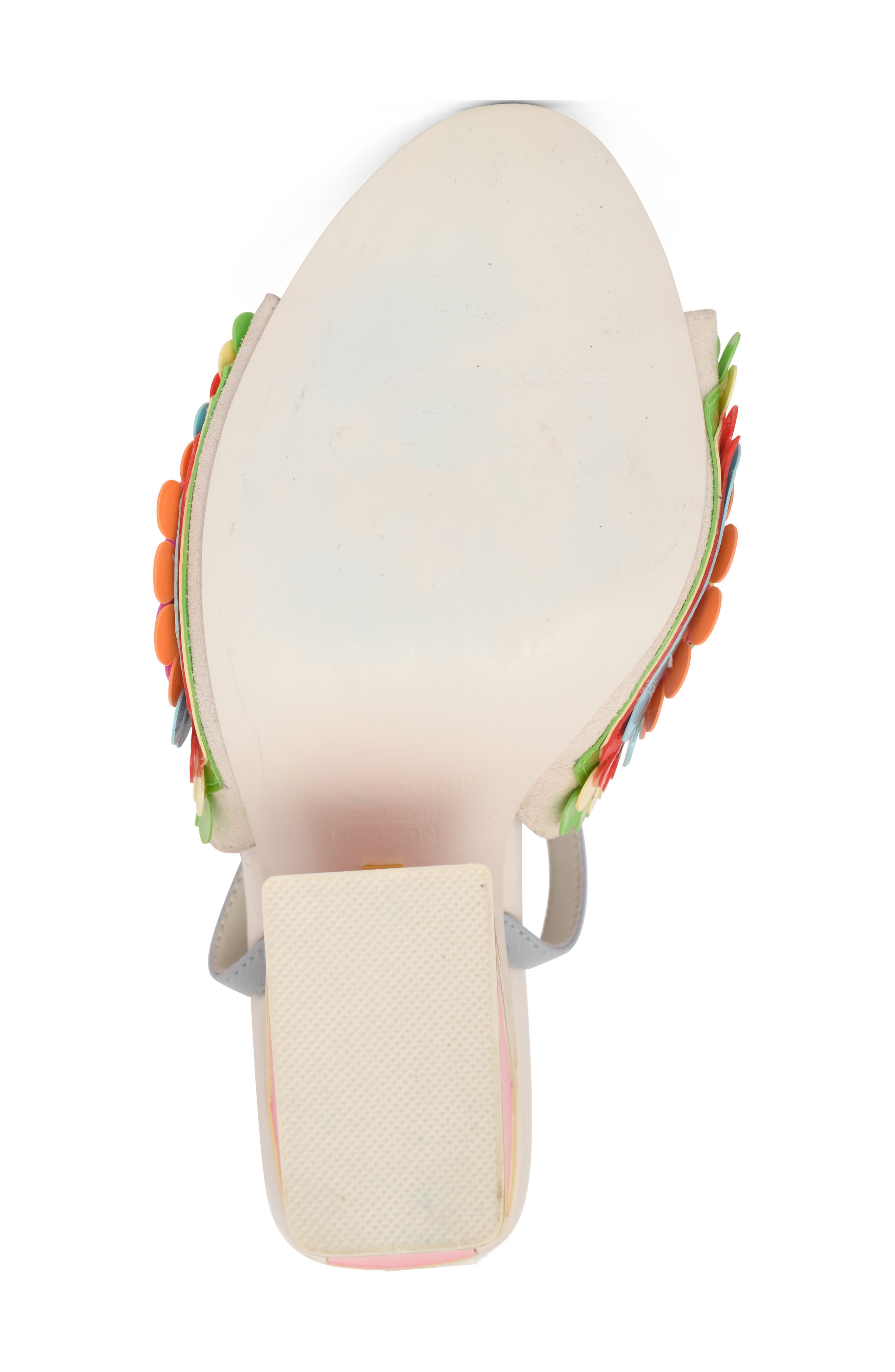 KAT MACONIE Carmel Floral Appliquè Ankle Strap Sandal, Alternate, color, 