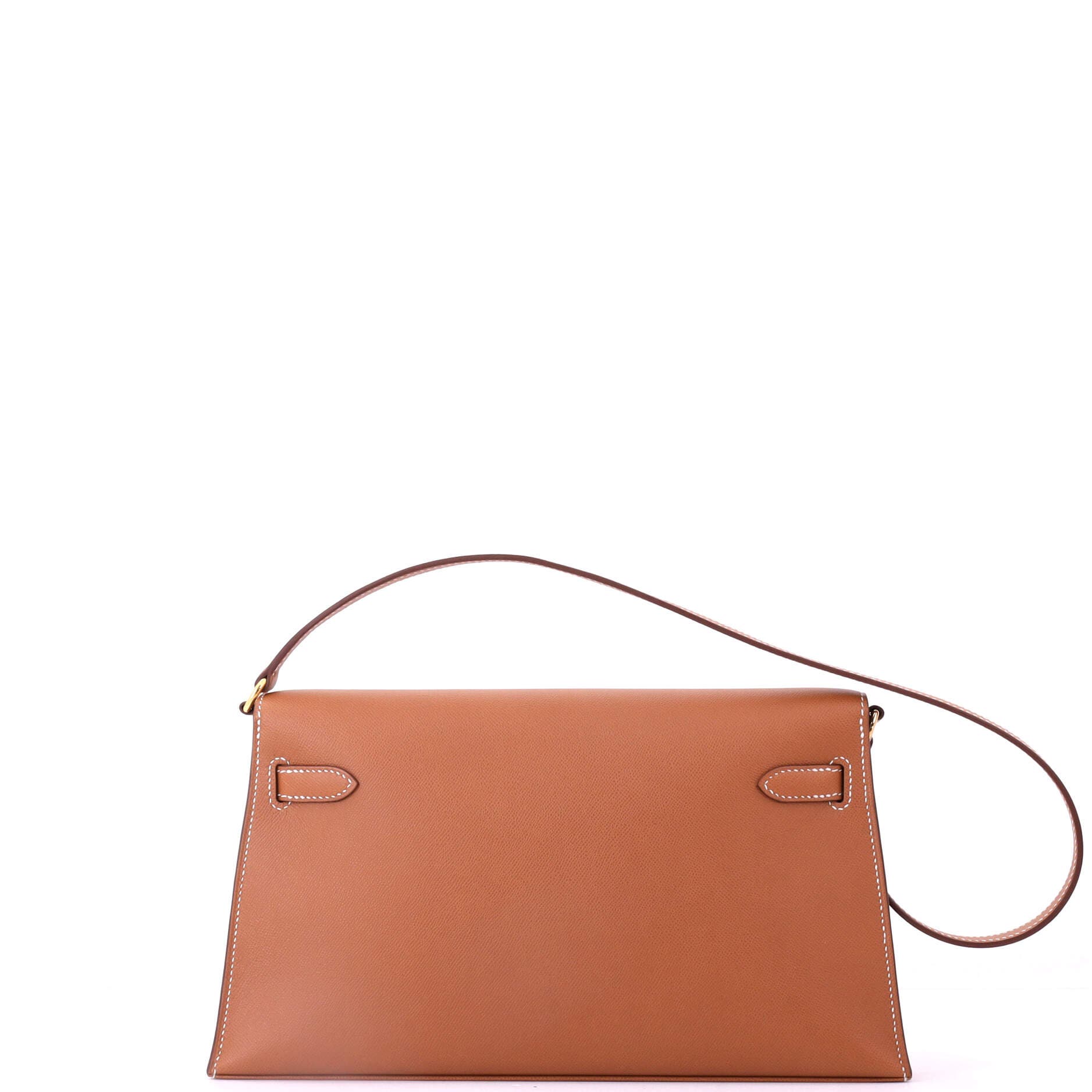 Pre-Owned Hermes Kelly Elan Shoulder Bag Madame, Alternate, color, Gold