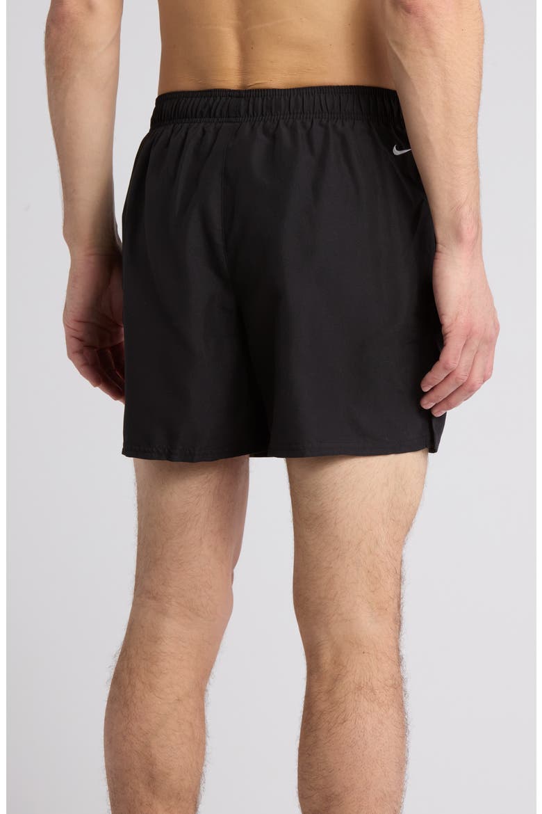 5-Inch Volley Swim Trunks, Alternate, color, BLACK