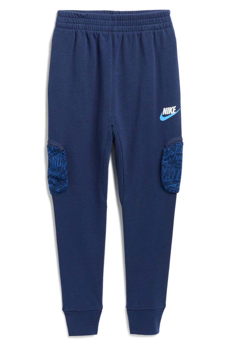 Kids' Cotton Blend Joggers, Main, color, MIDNIGHT NAVY