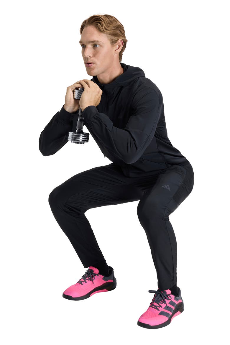 D4T Hybrid Workout Pants, Alternate, color, BLACK