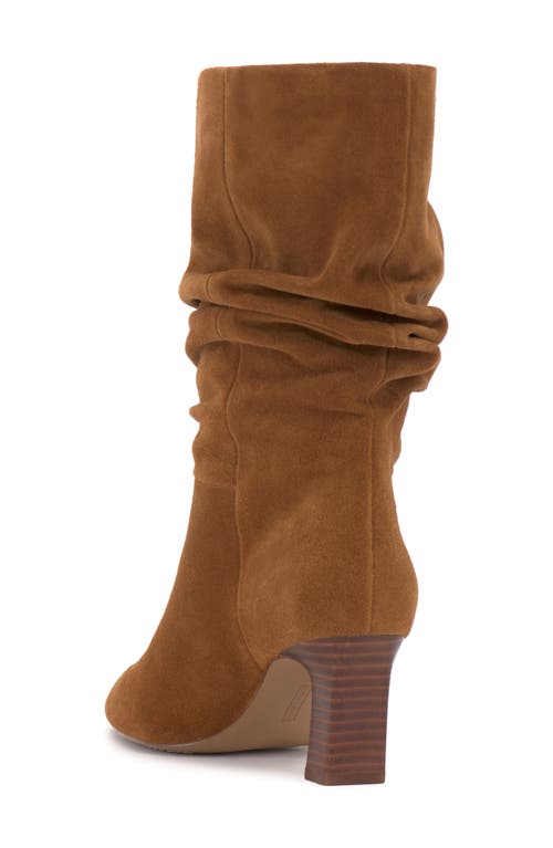 Vince Camuto Skylar Slouch Boot In Golden Walnut