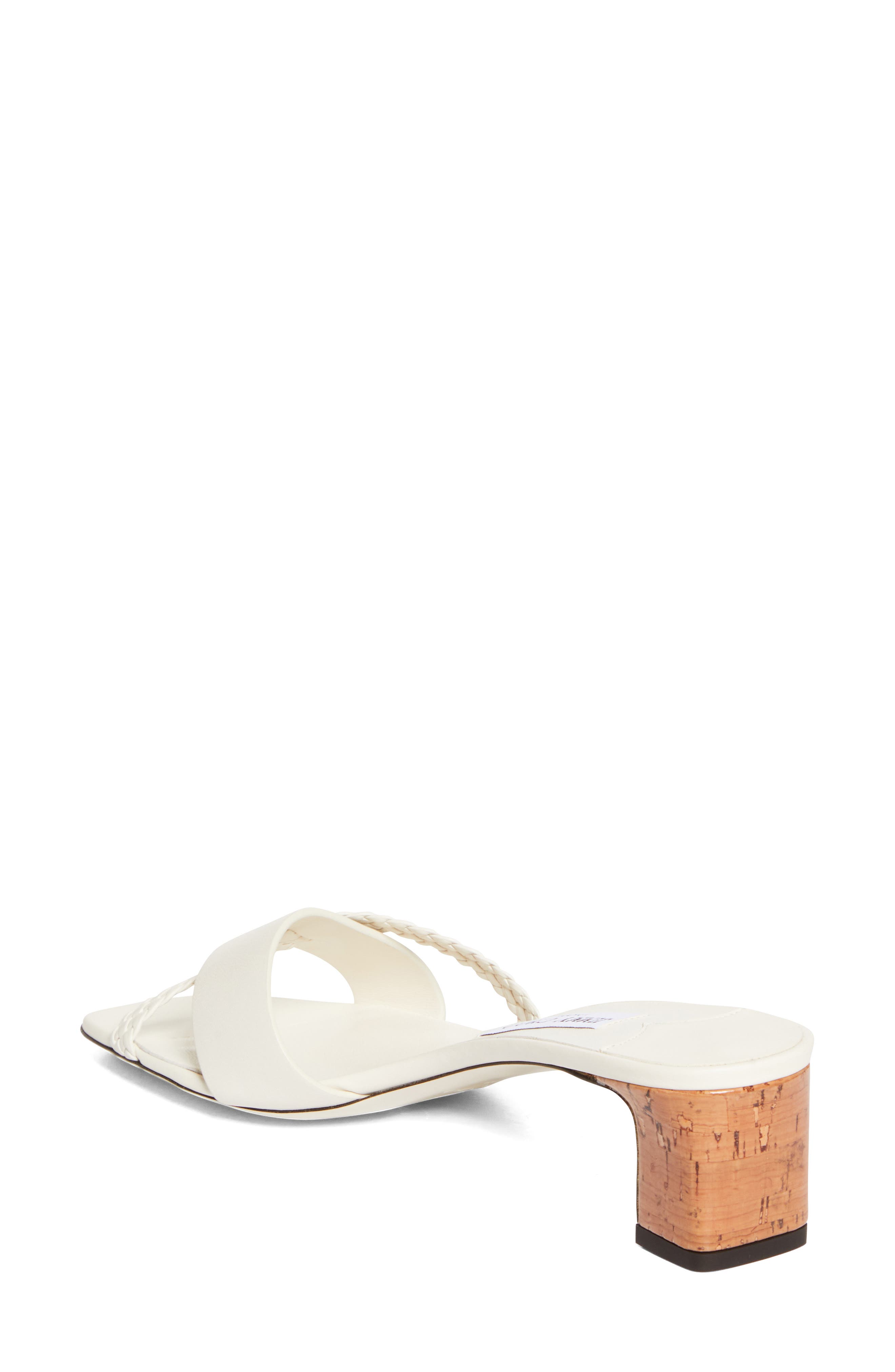 Jimmy Choo Rori Slide Sandal, Alternate, color, Latte/ Toasty