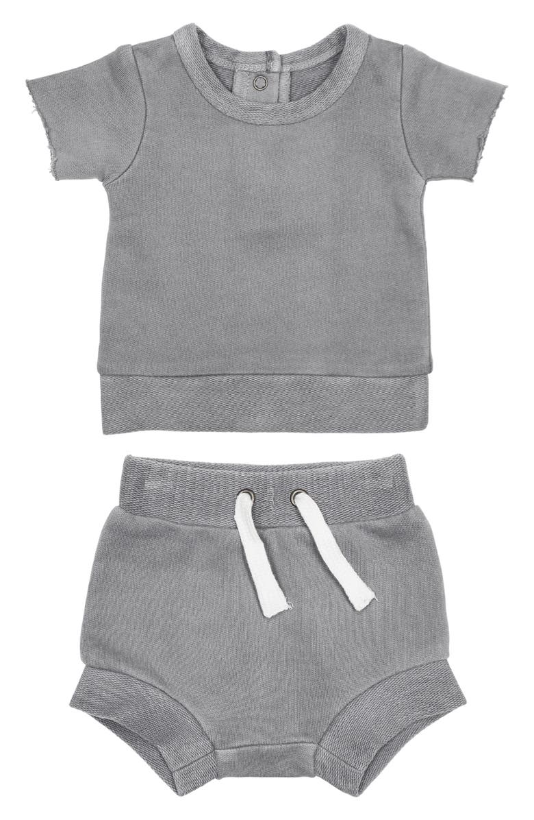 L'ovedbaby Organic Cotton T-Shirt & Shorts Set, Main, color, 