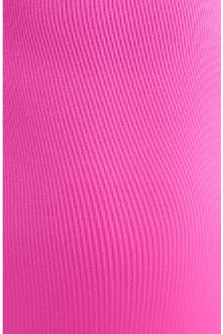 Peak Cutout One-Piece Swimsuit, Alternate, color, HOT PINK