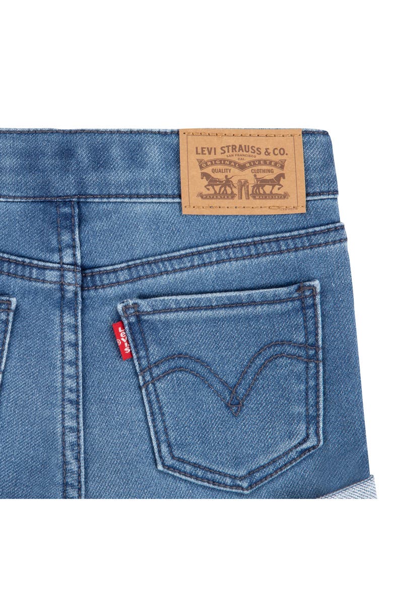 Levi's Kids' Roll Up Denim Shorts, Alternate, color, Jivecool