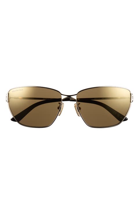 Novelty 63mm Square Sunglasses