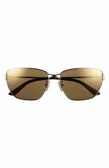 Novelty 63mm Square Sunglasses