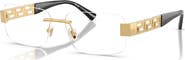Versace 56mm Rectangle optical glasses