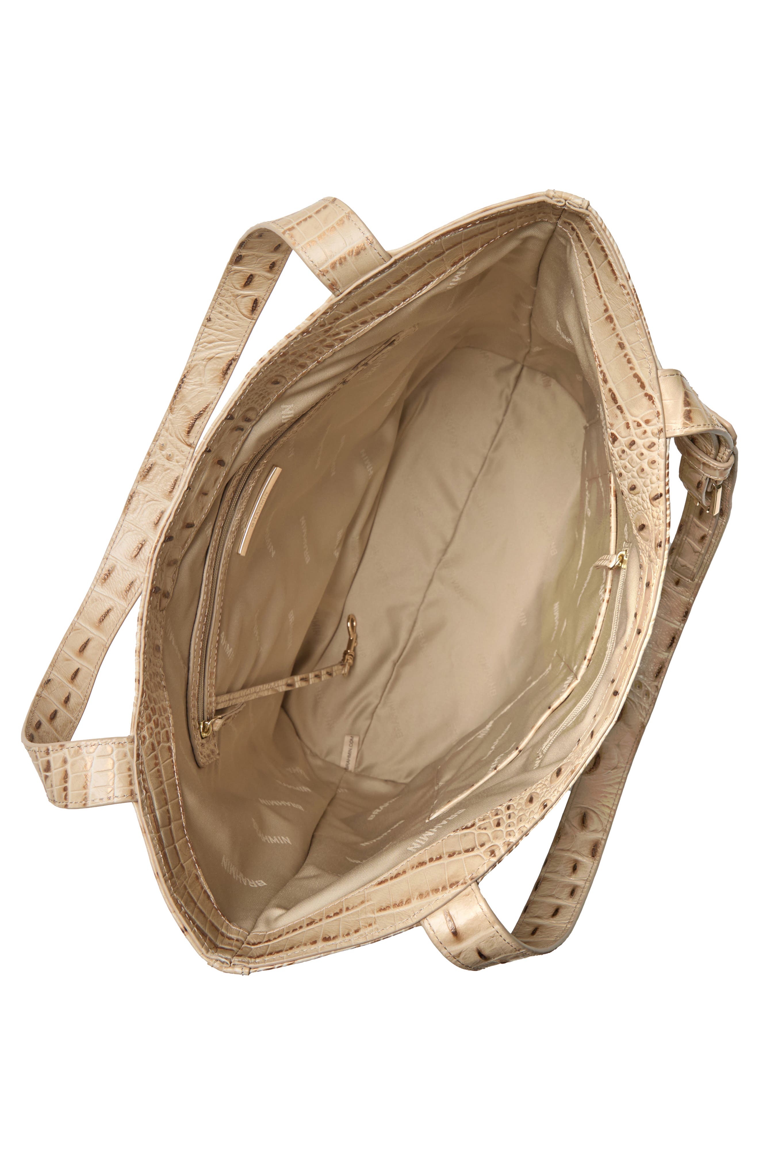 Brahmin Brayden Croc Embossed Leather Tote, Alternate, color, 