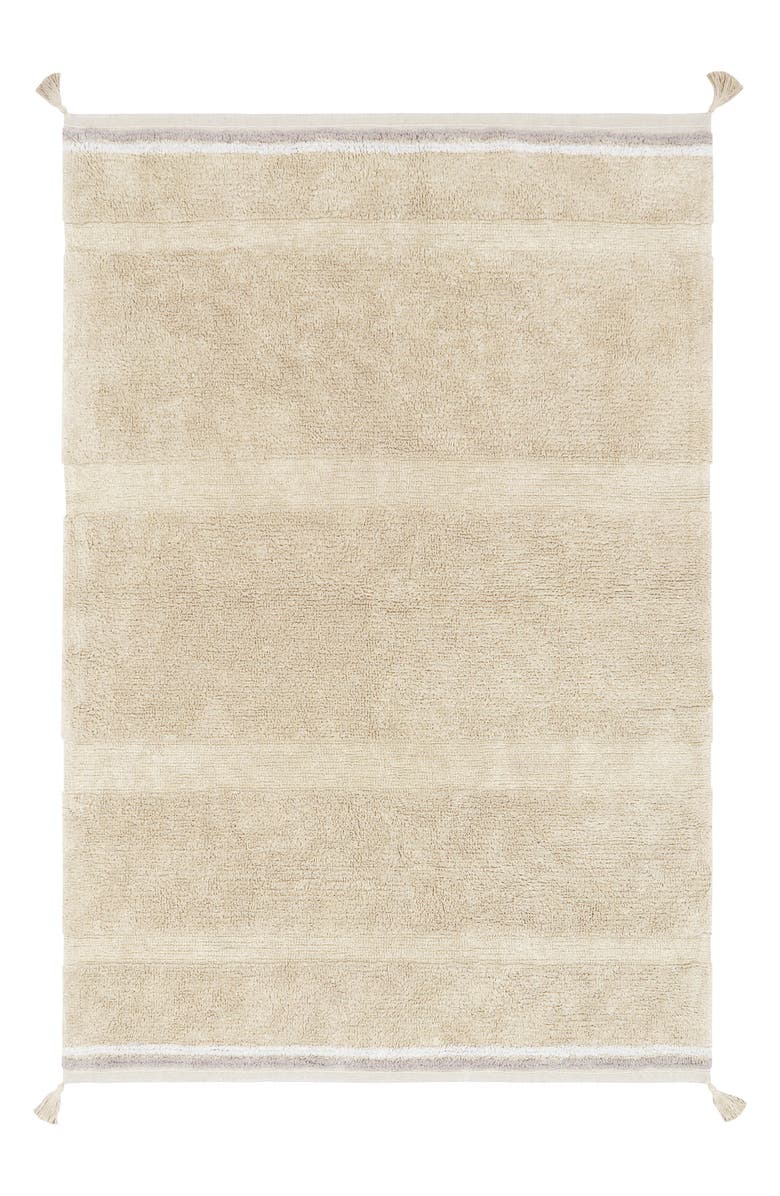 Lorena Canals Bloom Washable Rug, Main, color, 