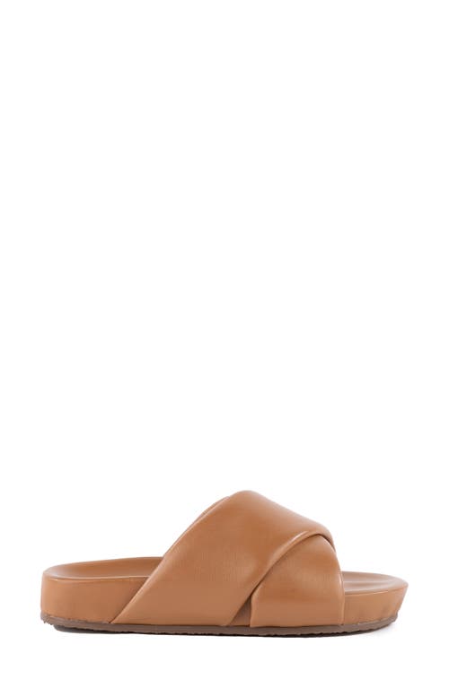 SEYCHELLES SEYCHELLES HEARTFELT CRISSCROSS SLIDE SANDAL