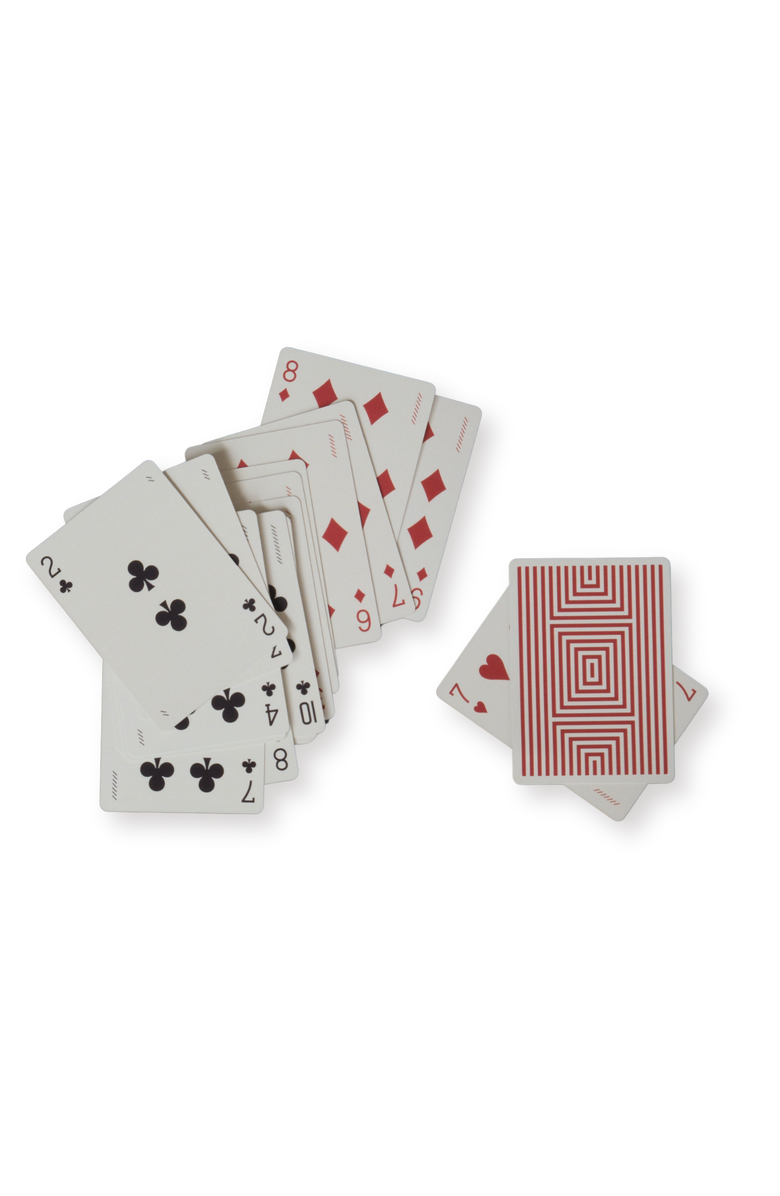 Throwing Doubles The Marrakech - Leather Playing Card Set, Alternate, color, Marrakech