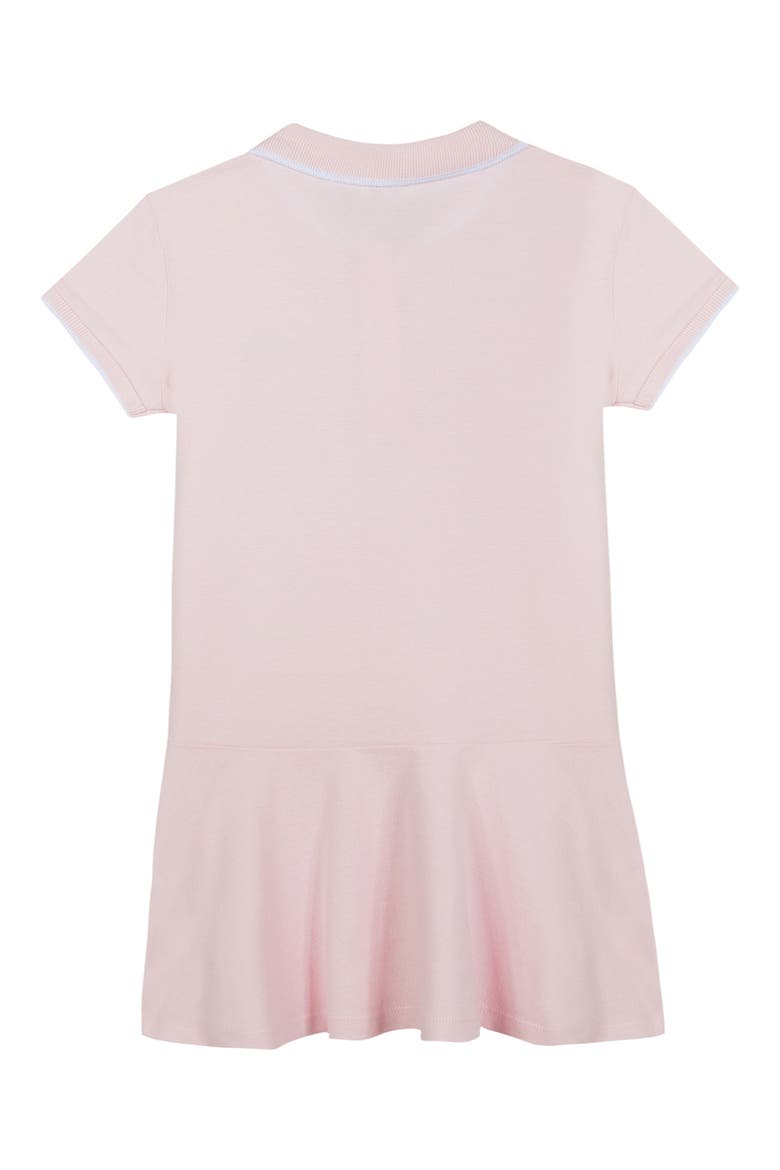 Short Sleeve Polo Dress, Alternate, color, OLD PINK