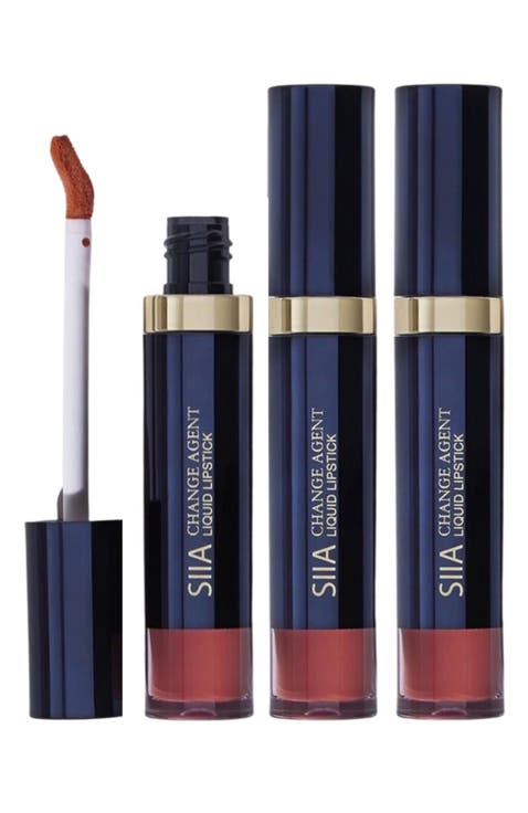 3-Pc. Change Agent Long-Lasting Matte Liquid Lipstick Trio Set