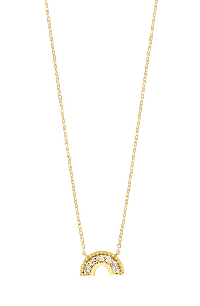 Bony Levy Diamond Rainbow Necklace, Main, color, 18K Yellow Gold