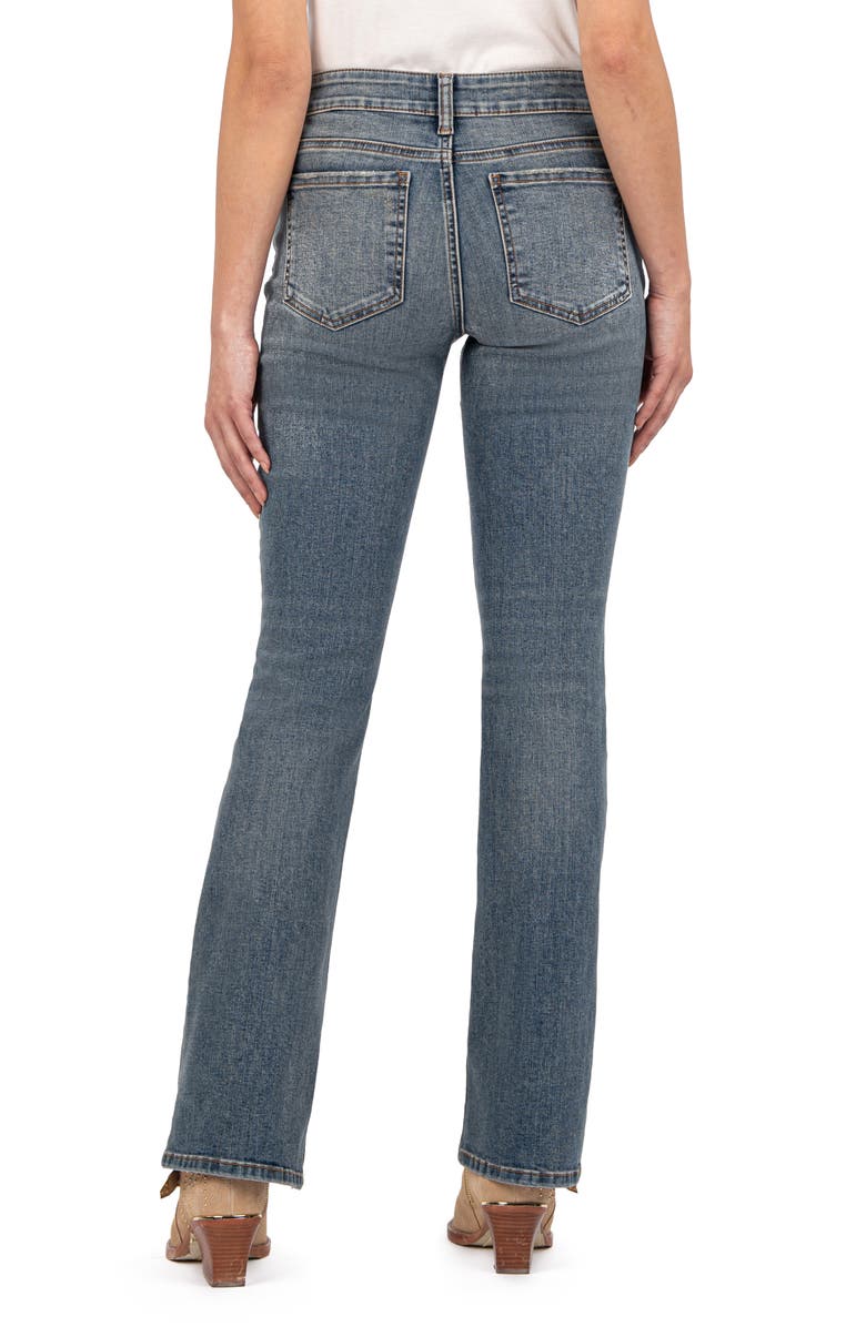 KUT from the Kloth Natalie Mid Rise Bootcut Jeans, Alternate, color, Worthy
