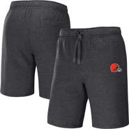 NFL X DARIUS RUCKER Men's NFL x Darius Rucker Collection by Fanatics Heather Charcoal Cleveland Browns Logo Shorts