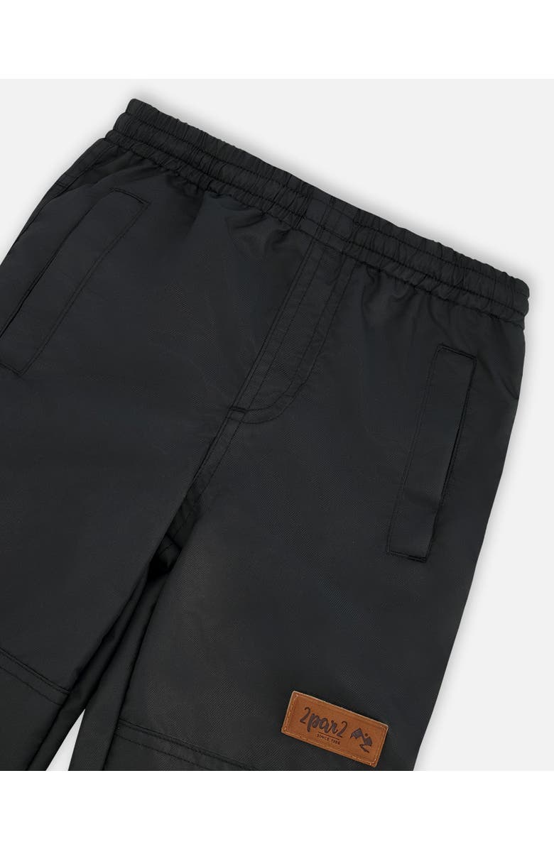 Deux par Deux Two-Piece Mid-Season Colorblock Outerwear Set, Alternate, color, Mauve Colorblock