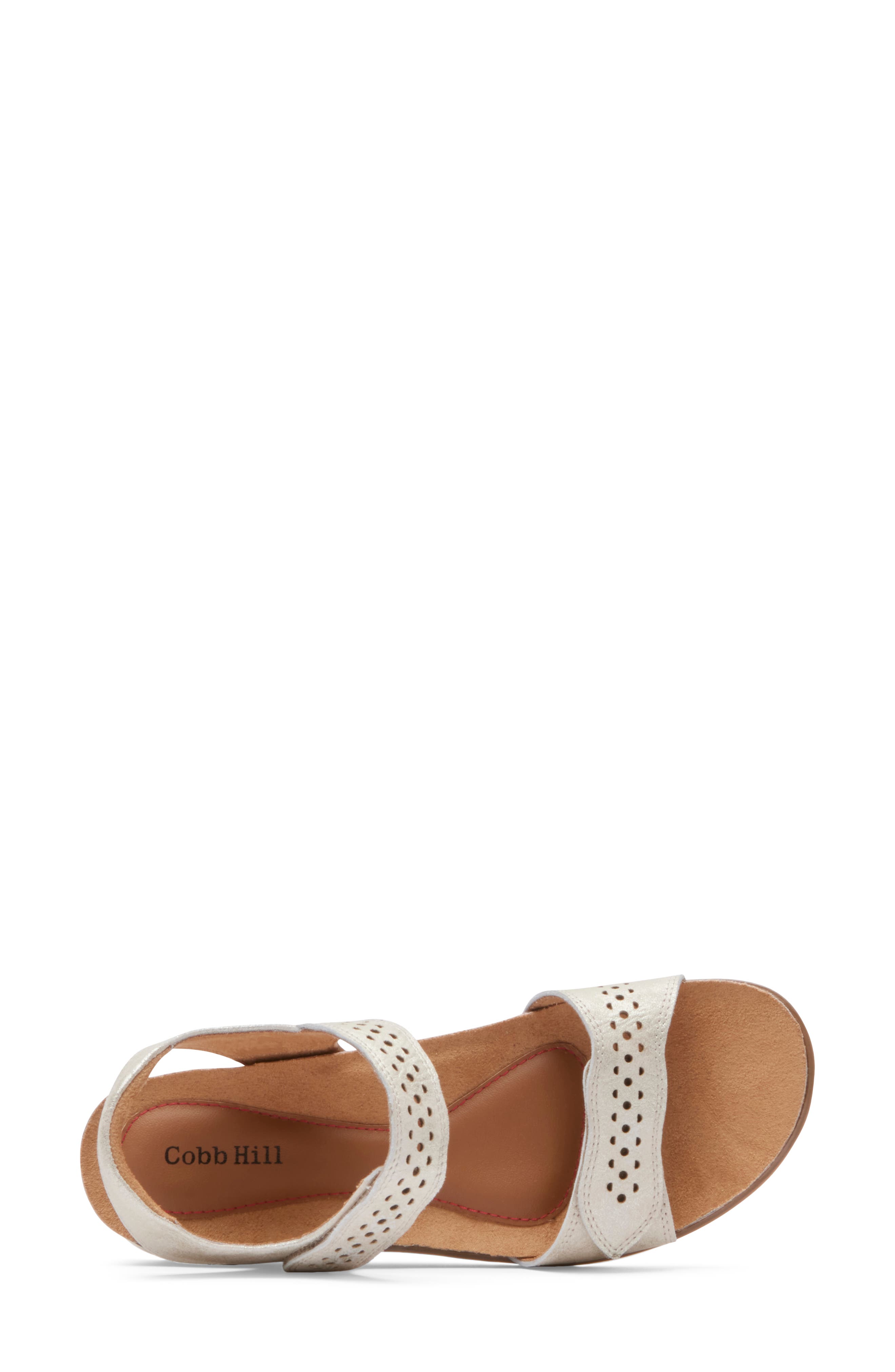 Rockport Cobb Hill May Quarter Strap Sandal, Alternate, color, 