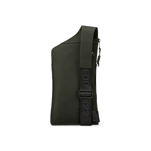 Edition22 Lockpoint Sling Bag In Khaki