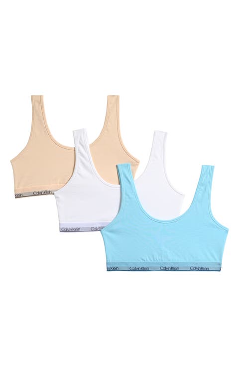 Kids' Assorted 3-Pack Bralettes (Big Kid)