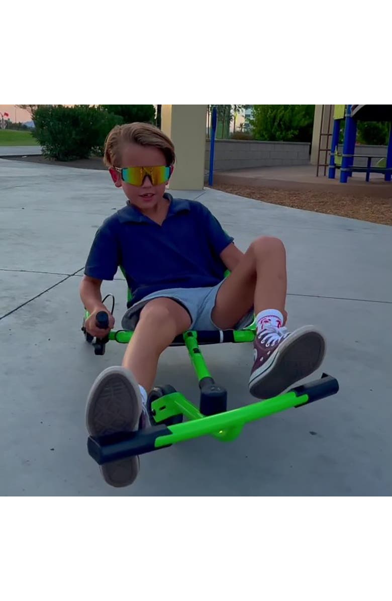 EzyRoller Spinner Ride on Scooter, Lime Green, Alternate, color,