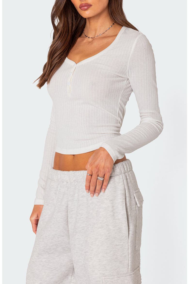 Noah Pointelle Henley, Alternate, color, WHITE