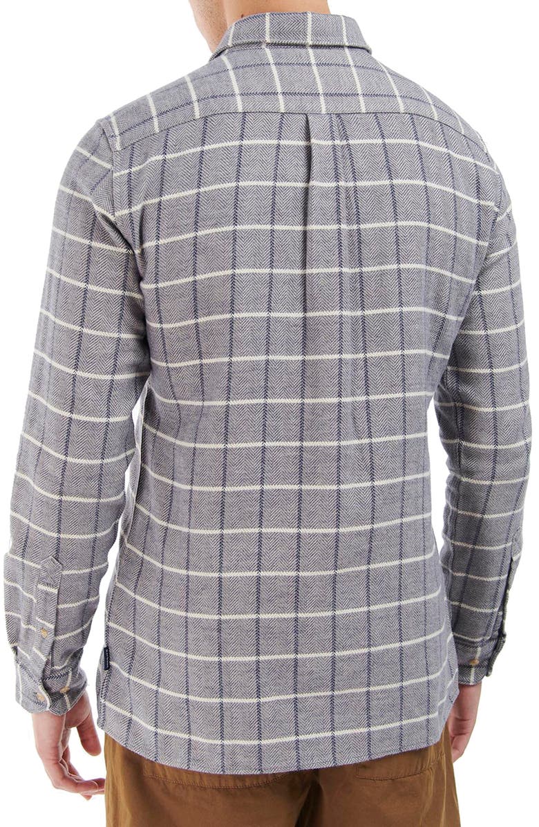 Barbour Gretna Check Organic Cotton Button-Up Shirt, Alternate, color, 